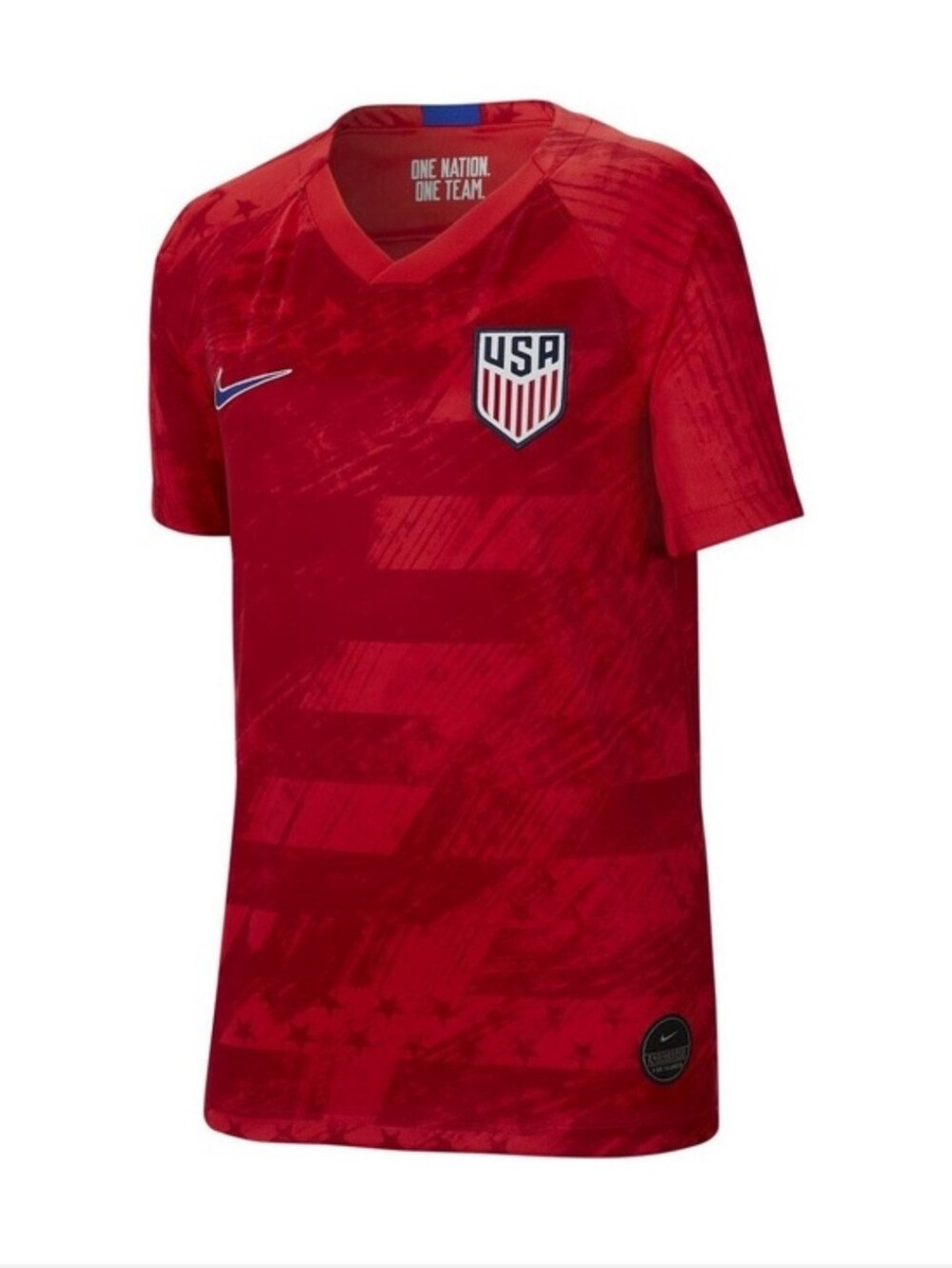 NIKE Red Youth USA Stadium Away Jersey 2019 Size Medium